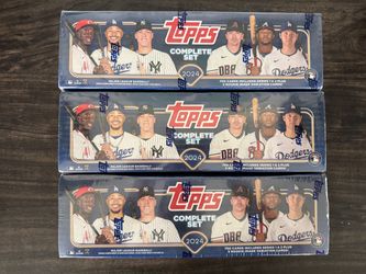 2024 Topps Baseball Complete Factory Set Hobby Edition Sealed Blue Box