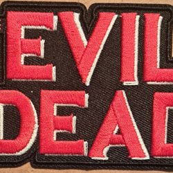 The Evil Dead embroidered Iron on patch