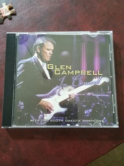 Glen Campbell Autographed CD