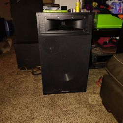 Audioline SL-2002 Studio Series 15 Inch Woofer Large Speakers