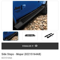 Jeep Wrangler runningboards 2024