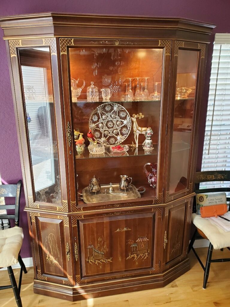 Antique China Cabinet.