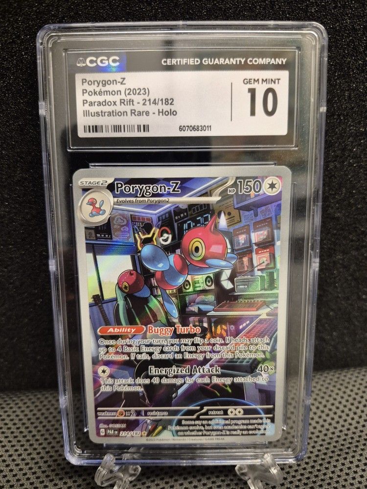 POKÉMON PORYGON-Z GEM MINT 10 CGC