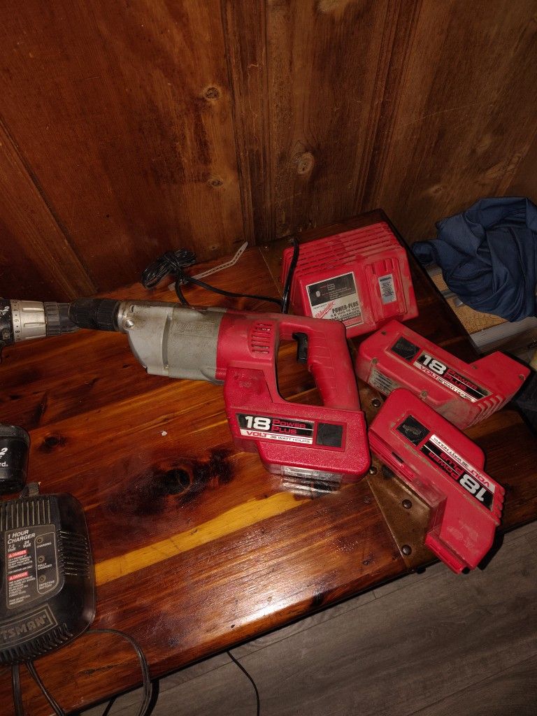 Milwaukee Air Hammer Drill Cordless