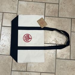 ‼️( ONE LEFT) ‼️- Trader Joe’s Large Canvas Tote Bag - Blue