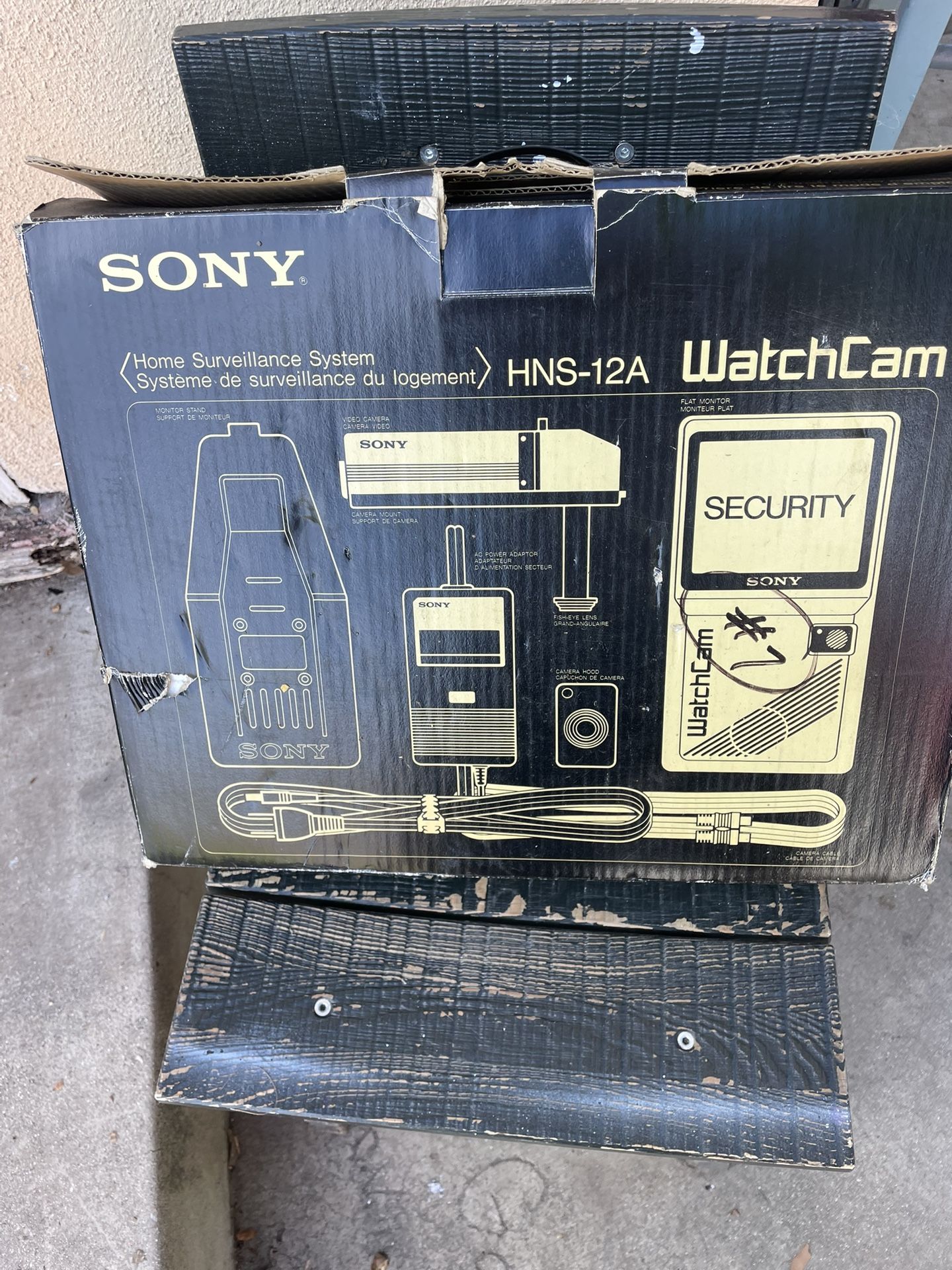 Sony WatchCam HNS-12A surveillance Kit