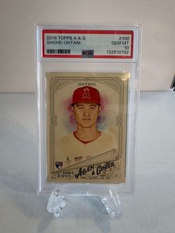 2018 Topps Allen & Ginter - Shohei Ohtani #100 🔥PSA 10🔥 (RC)