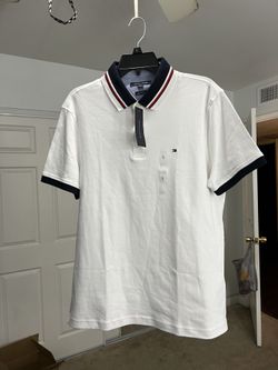 White Tommy Hilfiger Polo