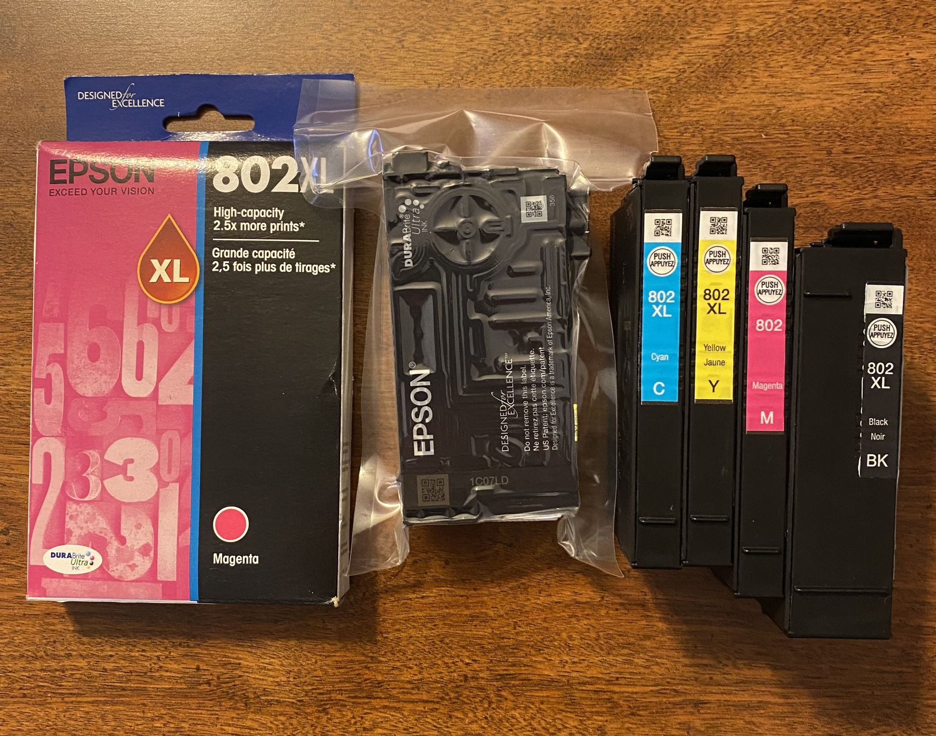 Epson Brand New Ink 802XL