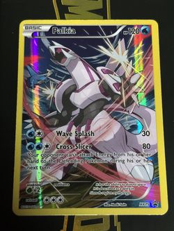 Palkia Full Art Promo Pokemon Card