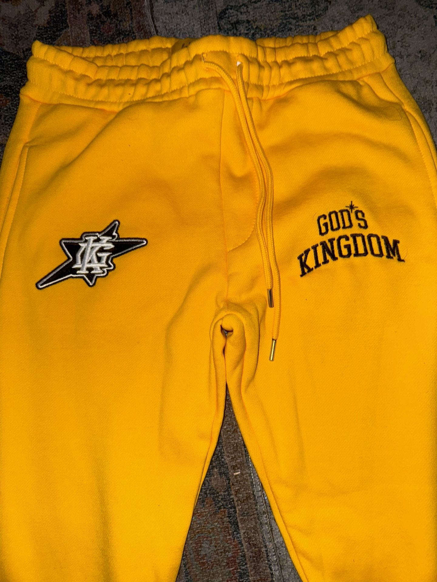 God’s kingdom flared sweats S brand new