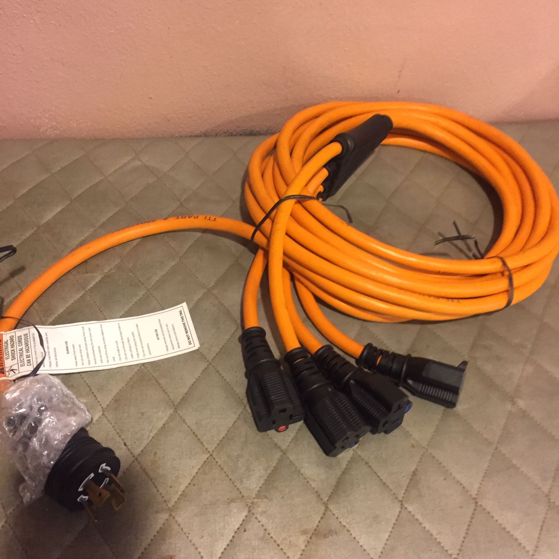 Generator cord 20amp