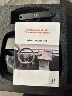 Screen Swivel Mount for Tesla Model 3 Highland 2024 2025