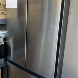 Stainless Steel Refrigerator - Great for Compact Units!