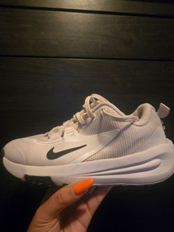 Kids Nike CrossTurf Shoes White Size 3