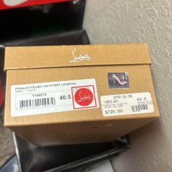 christian louboutin pigalle follies 100 Patent Loubitag