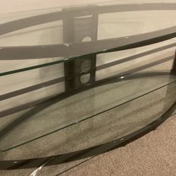 Glass TV Stand 
