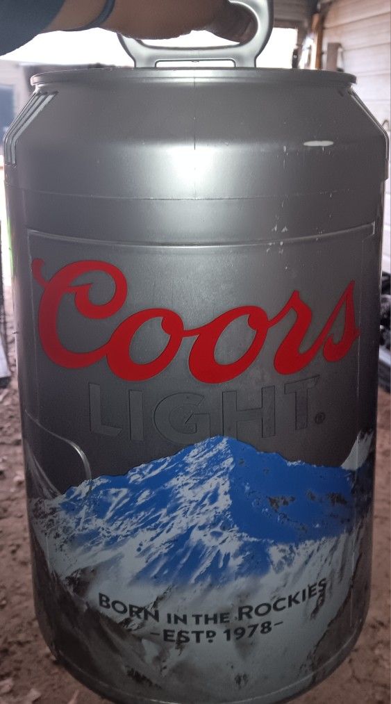 Coors Light Mini Can Fridge
