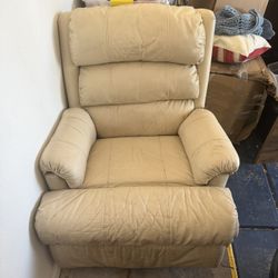 Beige Recliner 