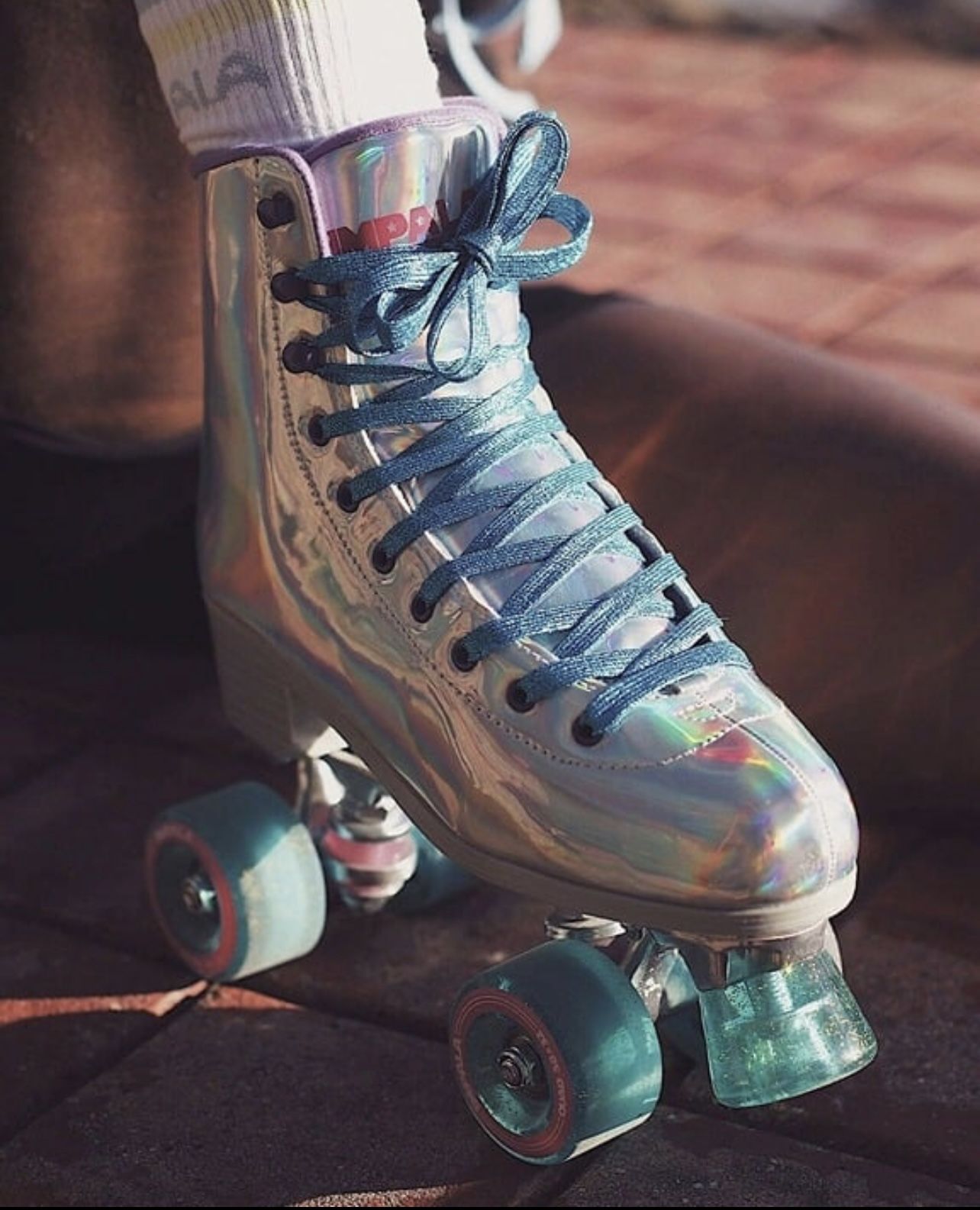 Holographic Impala Rollerskates 