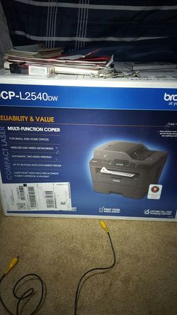 NEW!!!!! BROTHER PRINTER WITH TONER