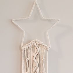 Star rope wall decor