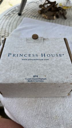 Princess House Crystal Elephant