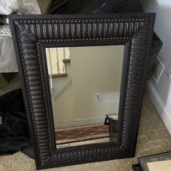 Large Ornate Framed Mirror