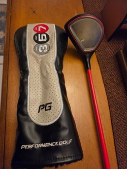 Performance Golf Three Woods In One  21° 65g Stiff Flex  with  Headcover