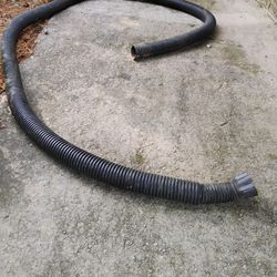 Black Drainage Plastic Tubing