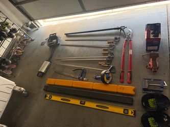 16 pieces of tools you need to buy it all all used but in good condition