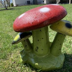 Concrete Yard Mushrooms 