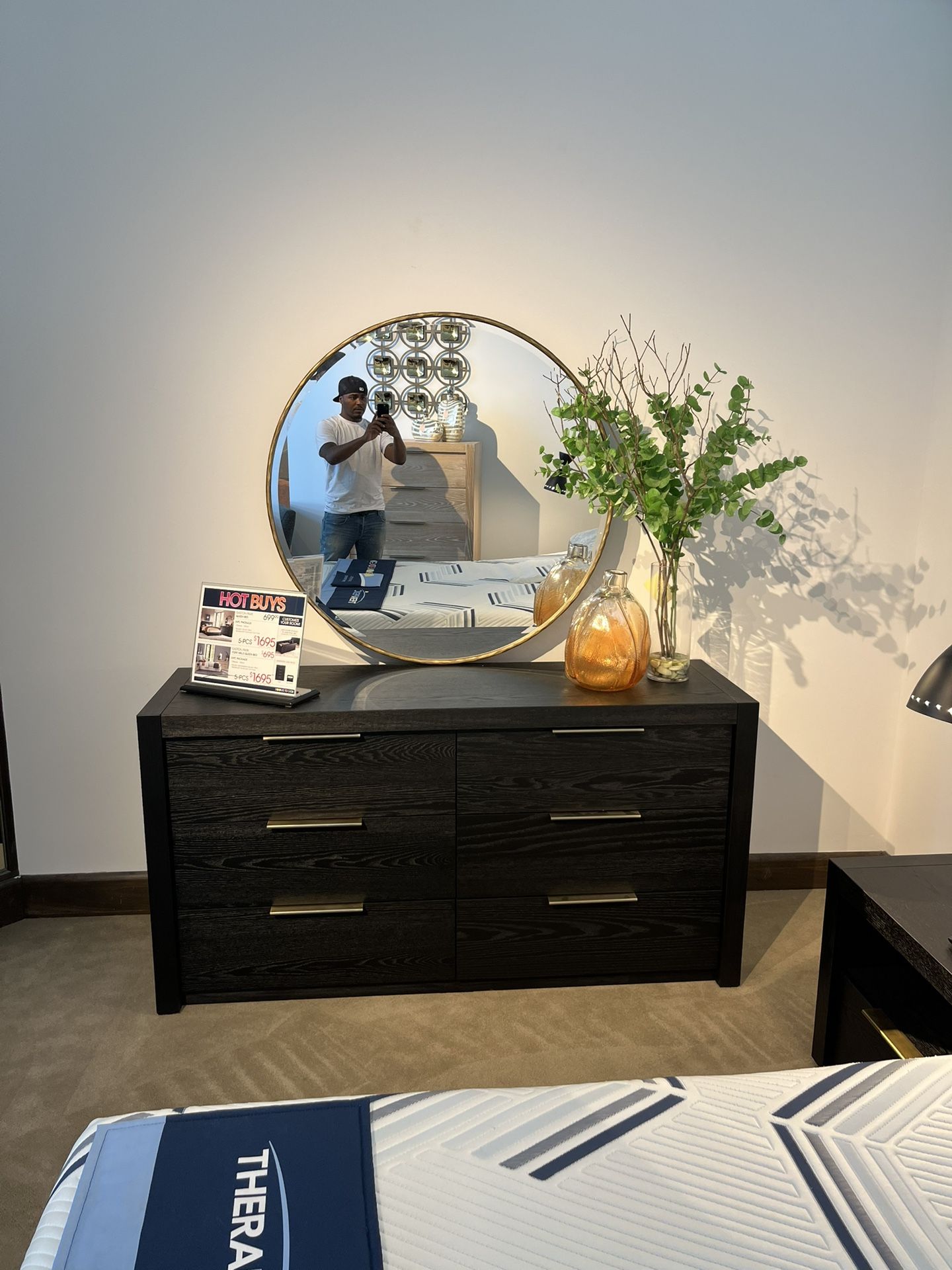 King 7 Piece Bedroom Set (STLL IN BOXES)
