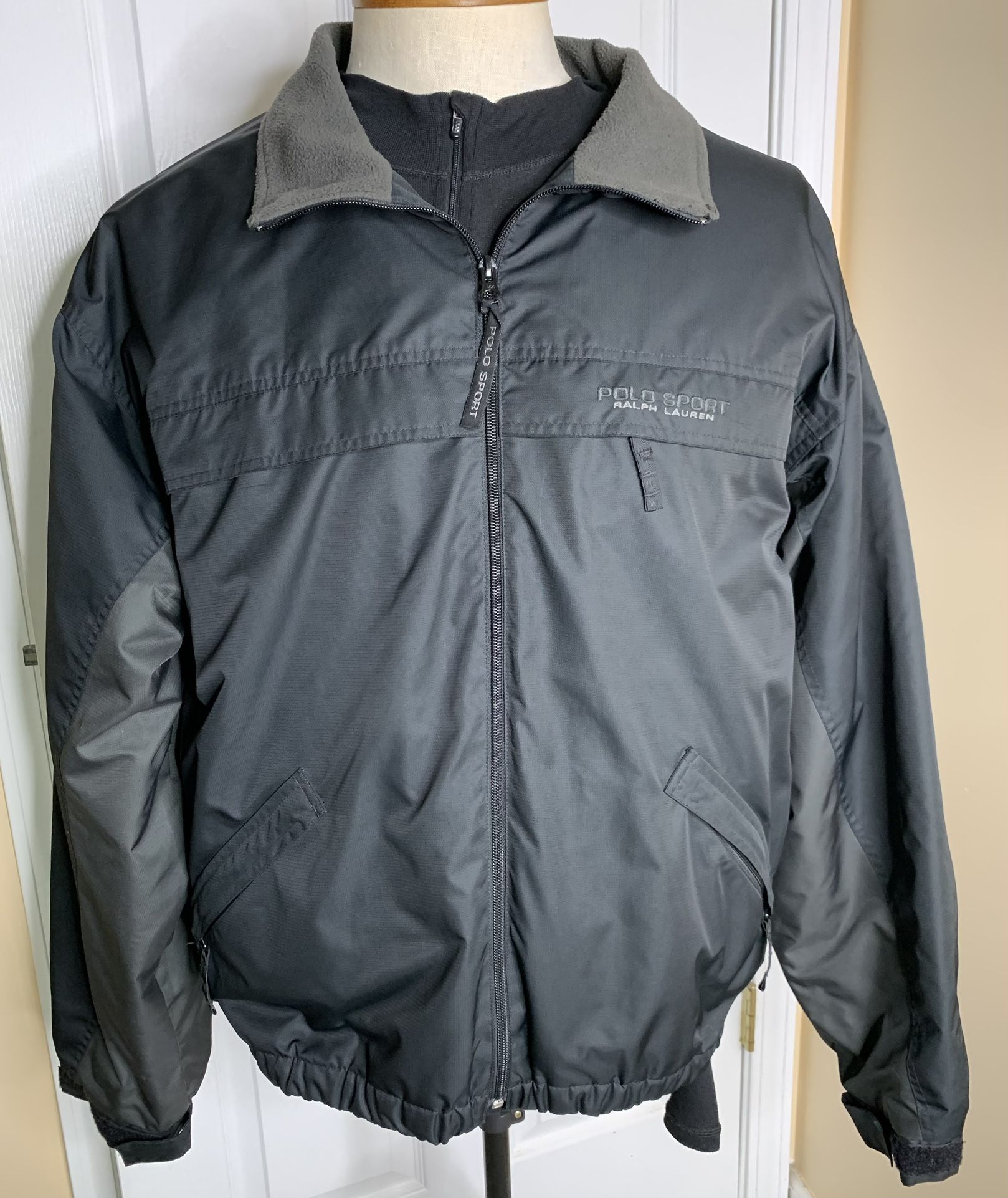 Polo Sport Ralph Lauren Coat Men Sz XL Fleece Lined Jacket
