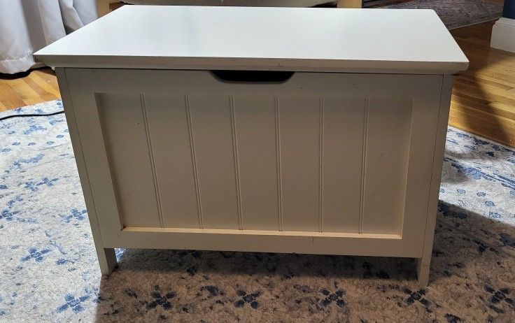 White Storage Chest