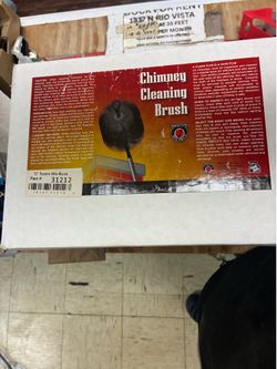 Chimney cleaning brush