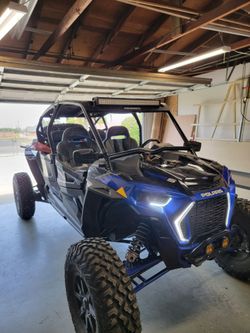 2019 Polaris RZR Turbo S 4-Seat - Baja Designs, Rugged Radio, PRP Seats