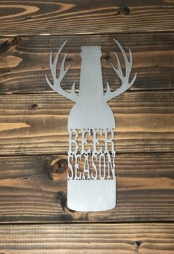 New- steel cut signs