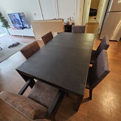 Dining Room Table and Chairs