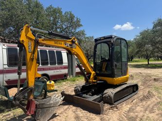 2011 JCB 8040 ZTS EXCAVATOR HAMMER TRAILER