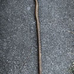 Wooden Hatchet Walking Stick
