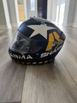 Shark "Scott Redding" Replica Helmet - Crashed