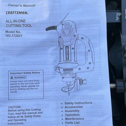 Craftsman All-in-one Cutting Tool