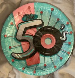 The 50’s 8 Count Dessert Plates New
