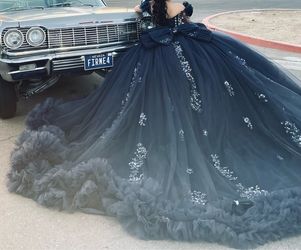 MODA 2000 Navy Blue Quinceañera Dress 💙✨ — $1,800 OBO