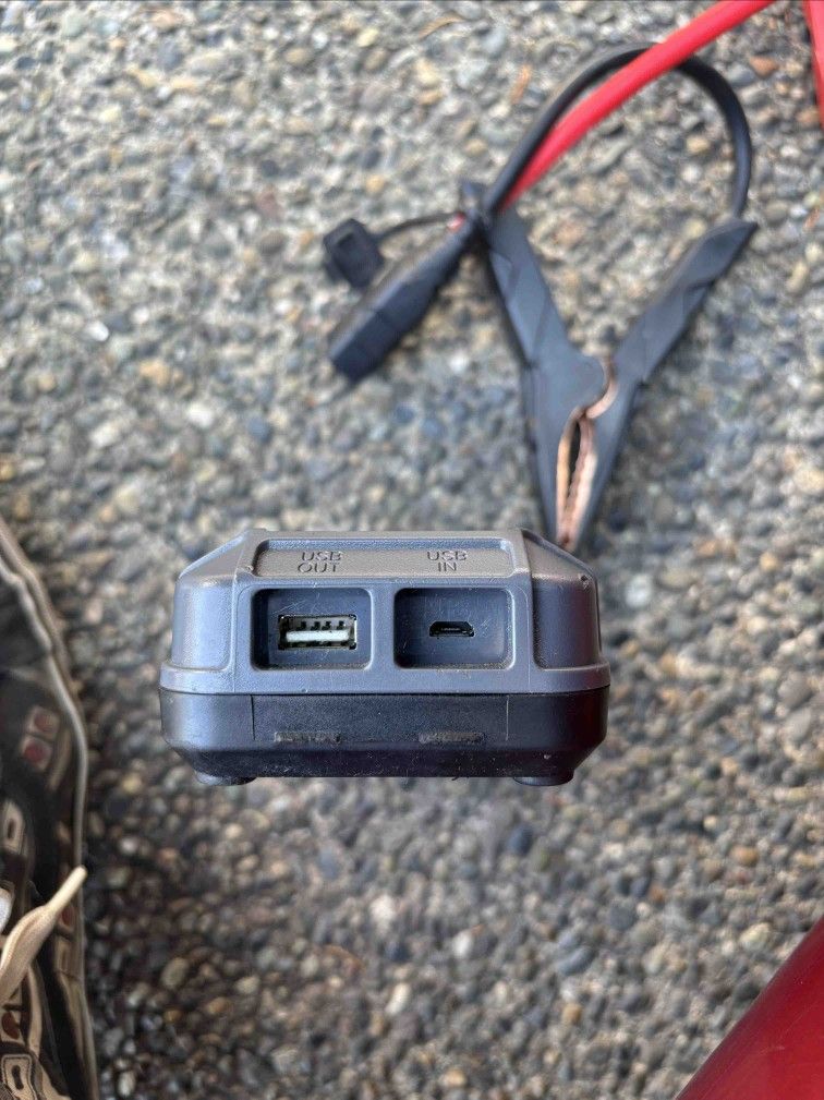 Emergency Noco Portable Car Jumper!