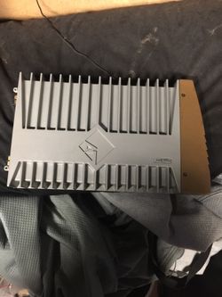 Rockford Fosgate old-school amp six channel rare very rare missing one and No lowball or’s please
