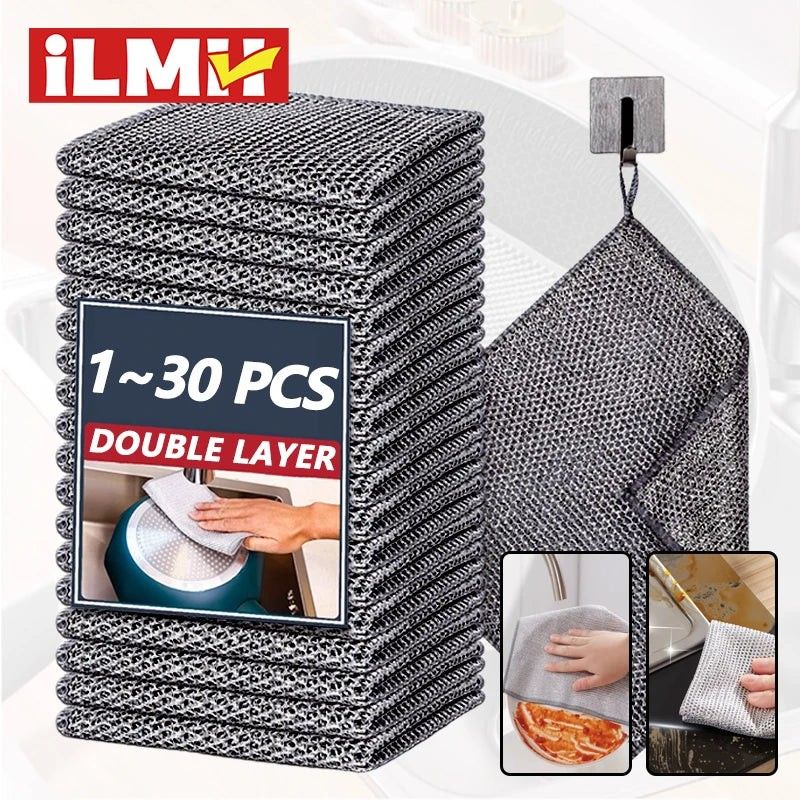 Magic Cleaning Cloth Multipurpose  Miracle Cleaning Scrub for cleaning kitchens, Bathrooms and Household. (Free Shipping) ๐๐น๐โจ