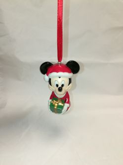 Disney Mickey figurine Christmas ornament