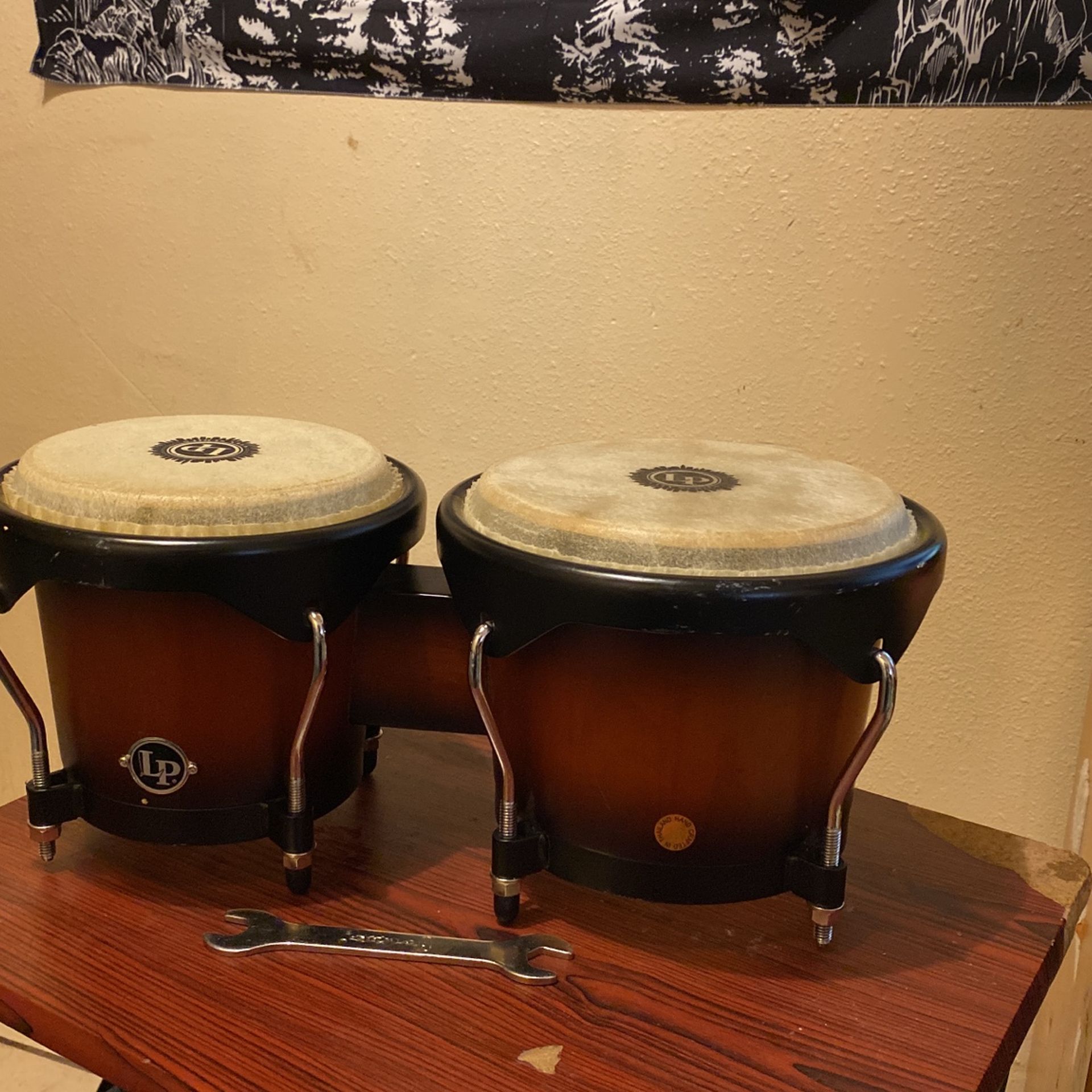 LP Bongos With Tool